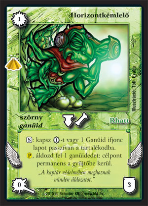 Kiadás: Zarknod visszatér, Alappakli, 10. kiadás
Gyakoriság: ritka