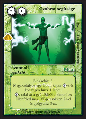 Kiadás: Zarknod visszatér
Gyakoriság: ritka