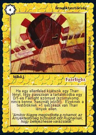 Kiadás: Chara-din visszatér
Gyakoriság: nem gyakori