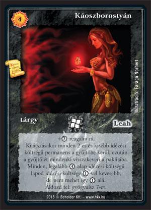 Kiadás: Zarknod visszatér
Gyakoriság: ultra ritka