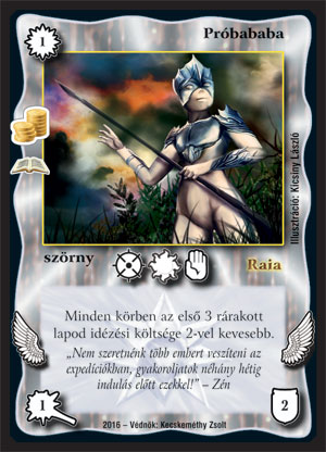 Kiadás: Alanori piactér (Zén)
Gyakoriság: ritka