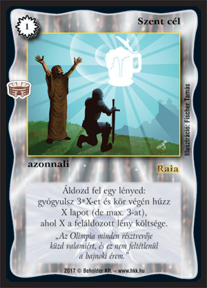 Kiadás: Alanori Olimpia
Gyakoriság: gyakori