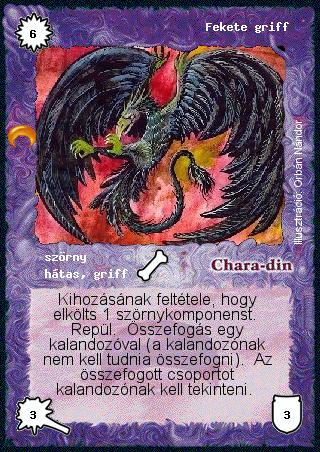 Kiadás: Chara-din visszatér
Gyakoriság: ritka
