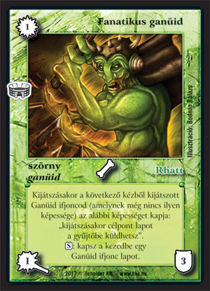 Kiadás: Alanori Olimpia
Gyakoriság: nem gyakori