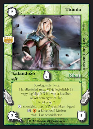 Kiadás: Alanori Olimpia
Gyakoriság: ritka