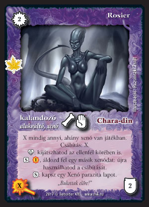 Kiadás: Gemina Erdeje
Gyakoriság: ritka