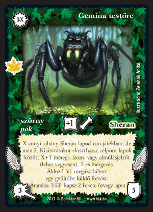 Kiadás: Gemina Erdeje
Gyakoriság: ritka