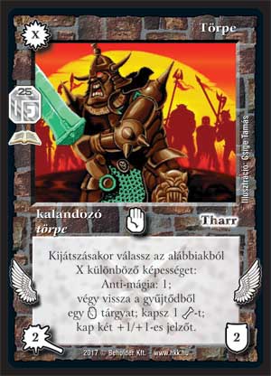 Kiadás: TF25! (Zén)
Gyakoriság: ritka