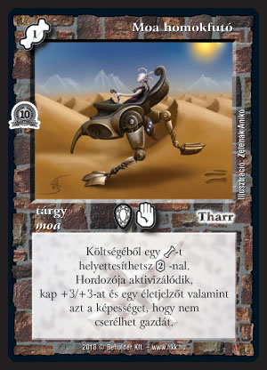 Kiadás: Alappakli, 10. kiadás
Gyakoriság: nem gyakori