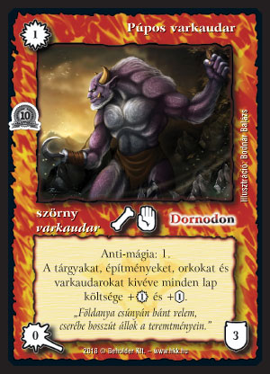 Kiadás: Alappakli, 10. kiadás
Gyakoriság: nem gyakori