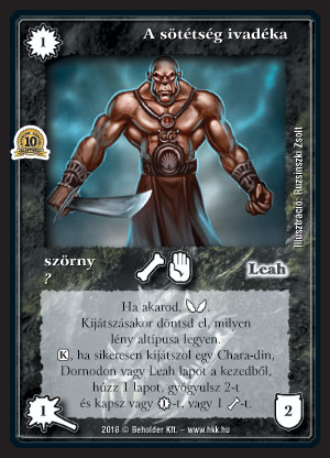 Kiadás: Alappakli, 10. kiadás
Gyakoriság: ritka