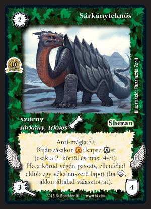 Kiadás: Alappakli, 10. kiadás
Gyakoriság: ritka