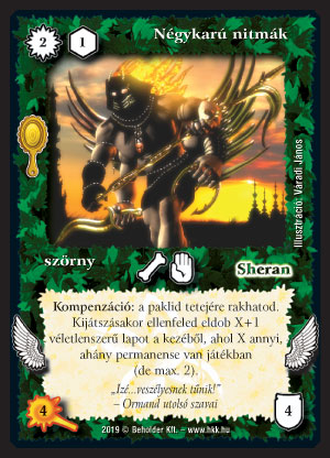 Kiadás: Tükördimenzió
Gyakoriság: ritka