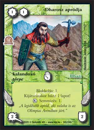 Kiadás: Alappakli, 11. kiadás
Gyakoriság: gyakori