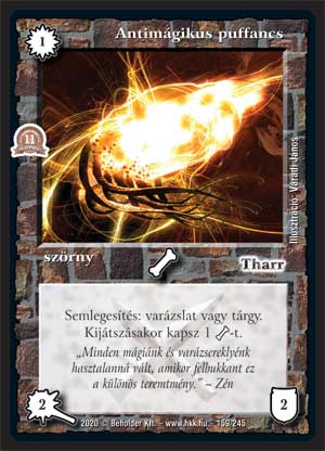 Kiadás: Alappakli, 11. kiadás
Gyakoriság: gyakori