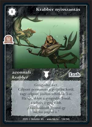 Kiadás: Alappakli, 11. kiadás
Gyakoriság: gyakori