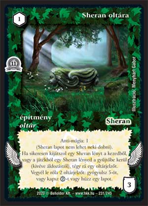 Kiadás: Alappakli, 11. kiadás
Gyakoriság: nem gyakori