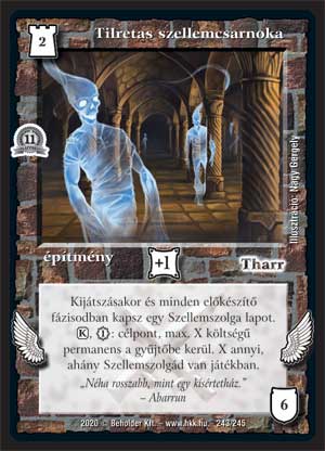 Kiadás: Alappakli, 11. kiadás
Gyakoriság: nem gyakori