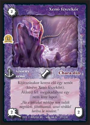 Kiadás: Alappakli, 11. kiadás
Gyakoriság: ritka