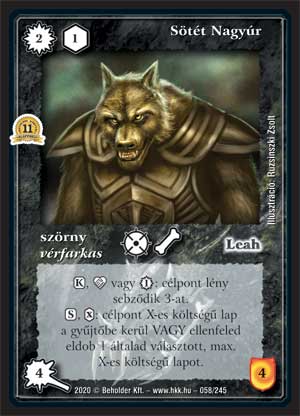 Kiadás: Alappakli, 11. kiadás
Gyakoriság: ritka