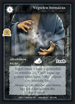 Kiadás: Alappakli, 11. kiadás
Gyakoriság: ritka