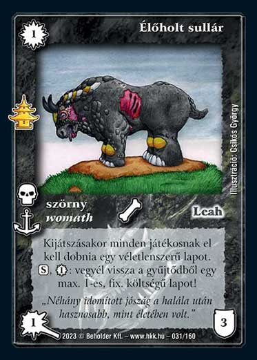 Kiadás: Császárváros
Gyakoriság: ritka