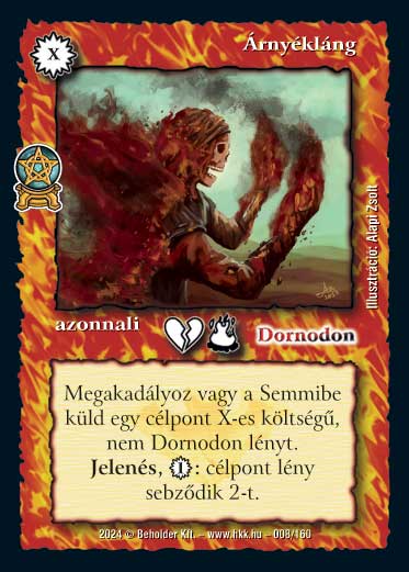 Kiadás: Varázsdimenzió
Gyakoriság: ritka