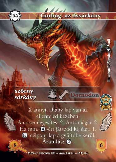 Kiadás: Varázsdimenzió
Gyakoriság: ritka