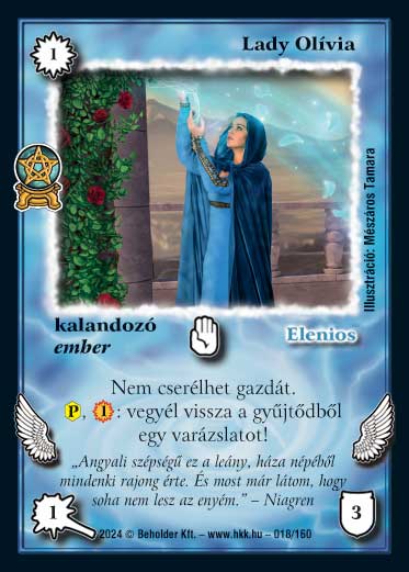 Kiadás: Varázsdimenzió
Gyakoriság: ritka