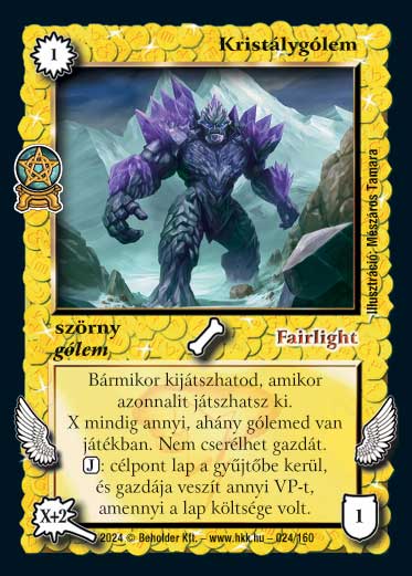 Kiadás: Varázsdimenzió
Gyakoriság: ritka