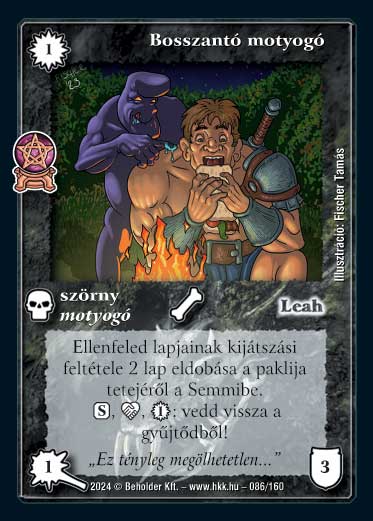 Kiadás: Varázsdimenzió
Gyakoriság: gyakori