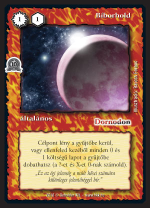 Kiadás: Elözönlés, Alappakli, 10. kiadás
Gyakoriság: nem gyakori