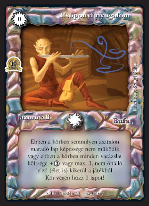 Kiadás: Alappakli, 10. kiadás
Gyakoriság: ritka