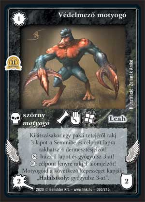 Kiadás: Alappakli, 11. kiadás
Gyakoriság: ritka