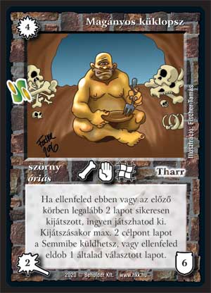 Kiadás: Kódos lapok
Gyakoriság: ritka